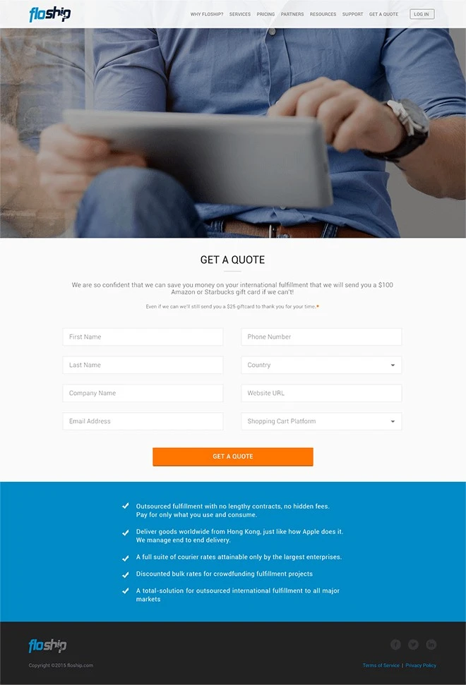 Floship eComerce Logistics Case Study: application screenshot 3