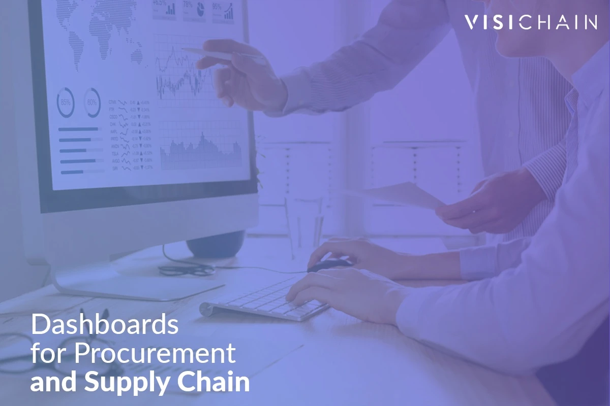 Dashboards for Procurement and Supply Chain